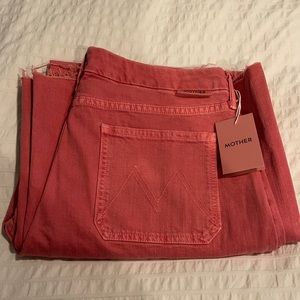 Mother patch pocket Roller Fray jeans